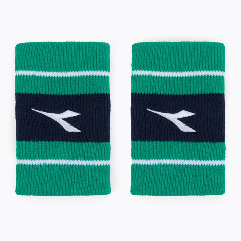 Напульсники Diadora Wristbands Wide Logo 2 шт. зелені DD-103.179117-70134 2
