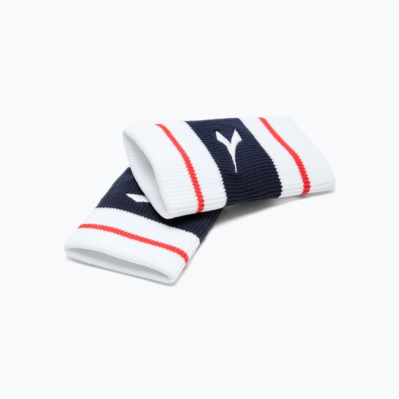 Напульсники Diadora Wristbands Wide Logo 2 шт. білі DD-103.179117-20002 4