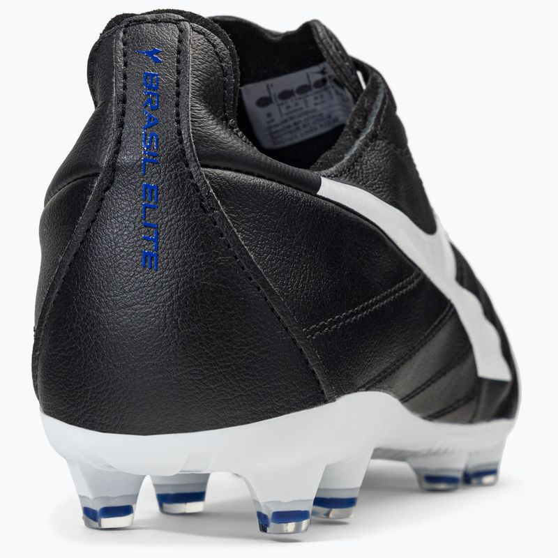 Футбольні бутси чоловічі Diadora Brasil Elite 2 LT LP12 чорно-білі DD-101.179061-D0214-40 9