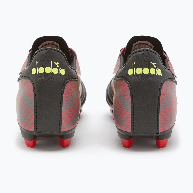 Футбольні бутси чоловічі Diadora Brasil Elite Veloce R LPU чорно-червоні DD-101.179181-D0136-39 11