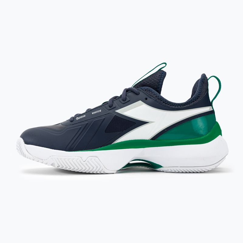Кросівки для тенісу чоловічі Diadora Finale Clay блакитні DD-101.179361-C1512 10