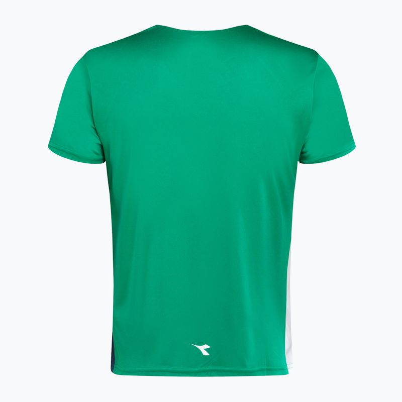 Футболка тенісна чоловіча Diadora SS TS зелена DD-102.179124-70134 2