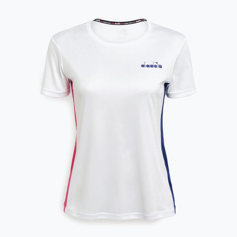 Футболка тенісна жіноча Diadora SS TS біла DD-102.179119-20002 5