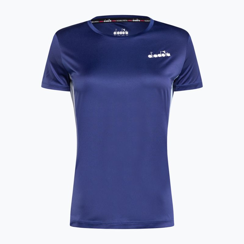Футболка тенісна жіноча Diadora SS TS блакитна DD-102.179119-60013