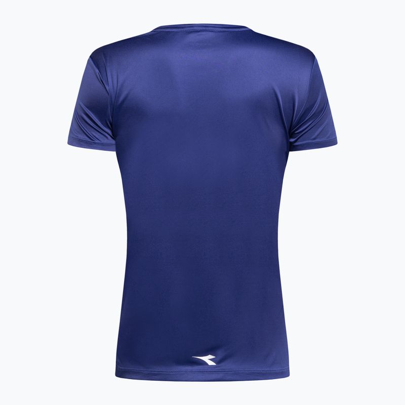 Футболка тенісна жіноча Diadora SS TS блакитна DD-102.179119-60013 2