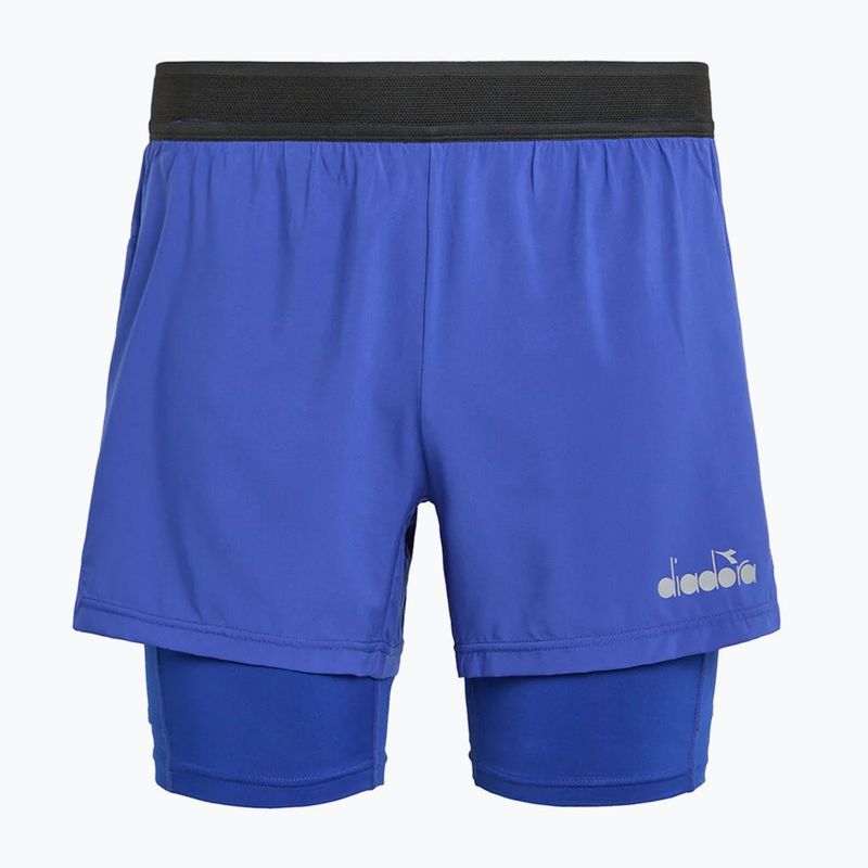 Шорти для бігу чоловічі Diadora Double Layer Bermuda Be One блакитні DD-102.179162-60050 6