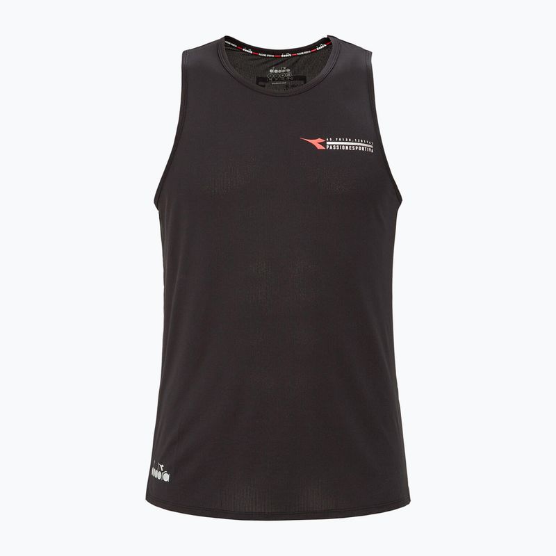Футболка для бігу чоловіча Diadora Super Light Tank Be One чорна DD-102.179161-80013 6
