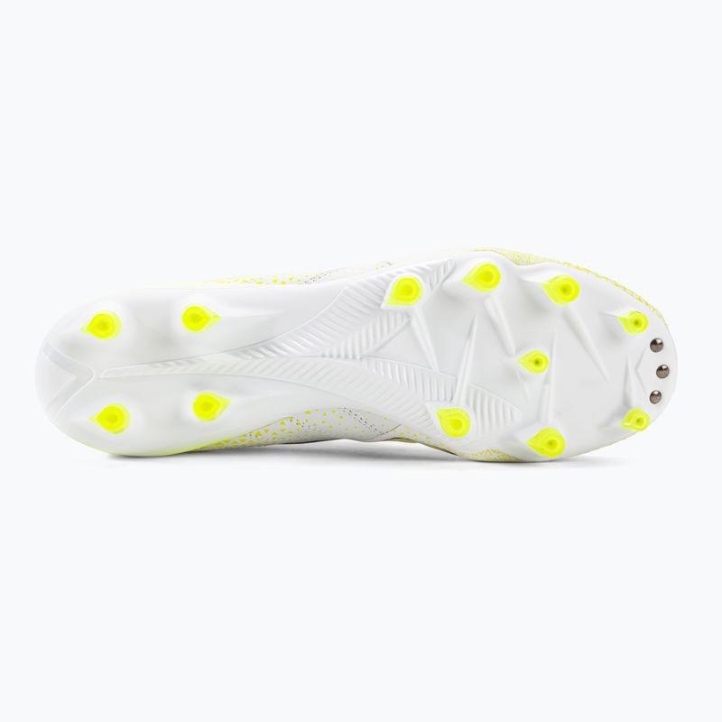 Чоловічі футбольні бутси Diadora Brasil Elite Tech GR LPX білі/чорні/флуо жовті 5