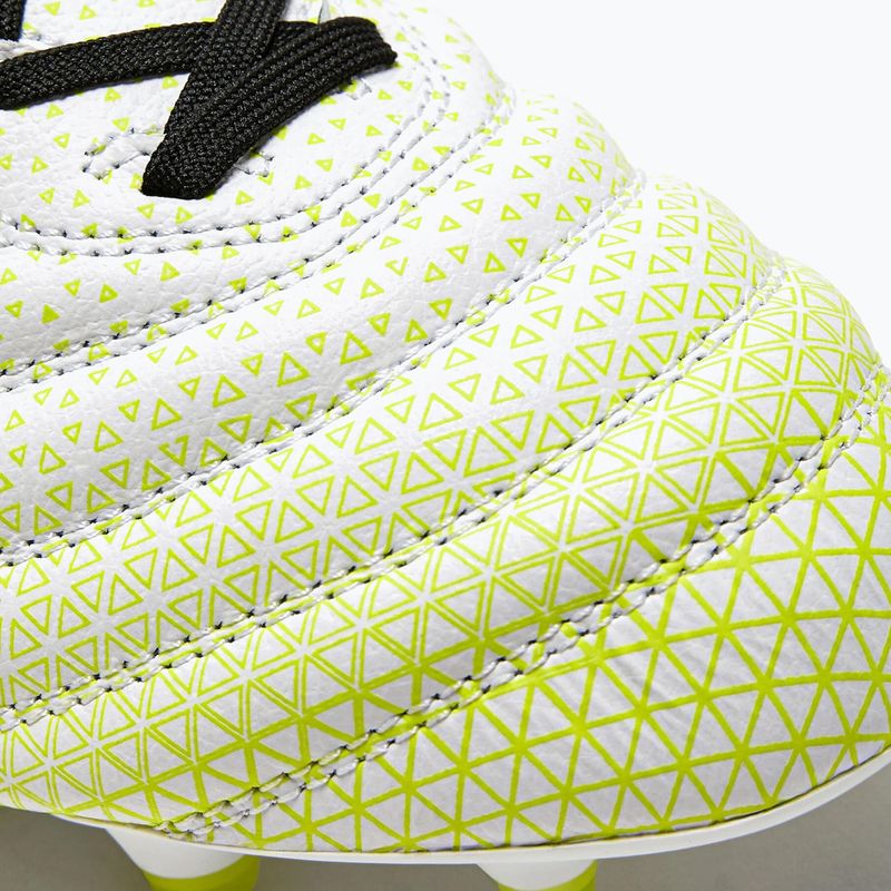 Чоловічі футбольні бутси Diadora Brasil Elite Tech GR ITA LPX білі/чорні/флуо жовті 15