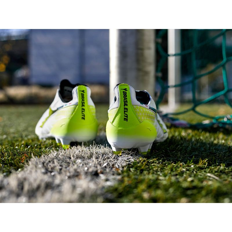 Чоловічі футбольні бутси Diadora Brasil Elite Tech GR ITA LPX білі/чорні/флуо жовті 19