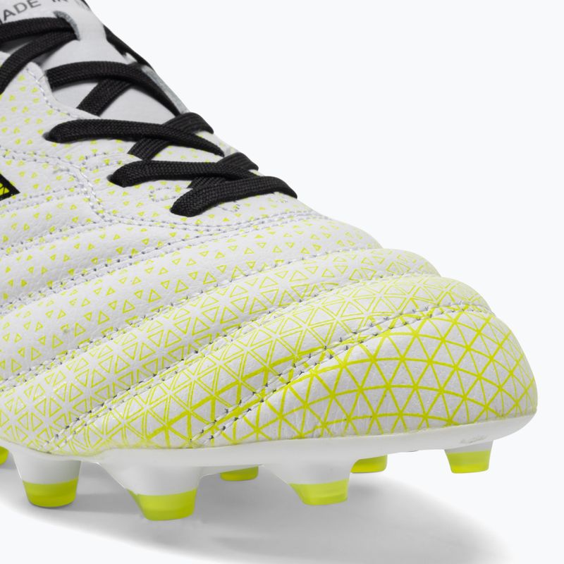 Чоловічі футбольні бутси Diadora Brasil Elite Tech GR ITA LPX білі/чорні/флуо жовті 7
