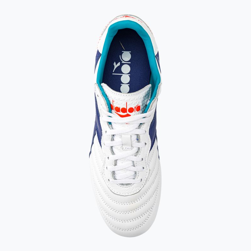 Чоловічі футбольні бутси Diadora Brasil GR LT+ MPH білі/сині 6