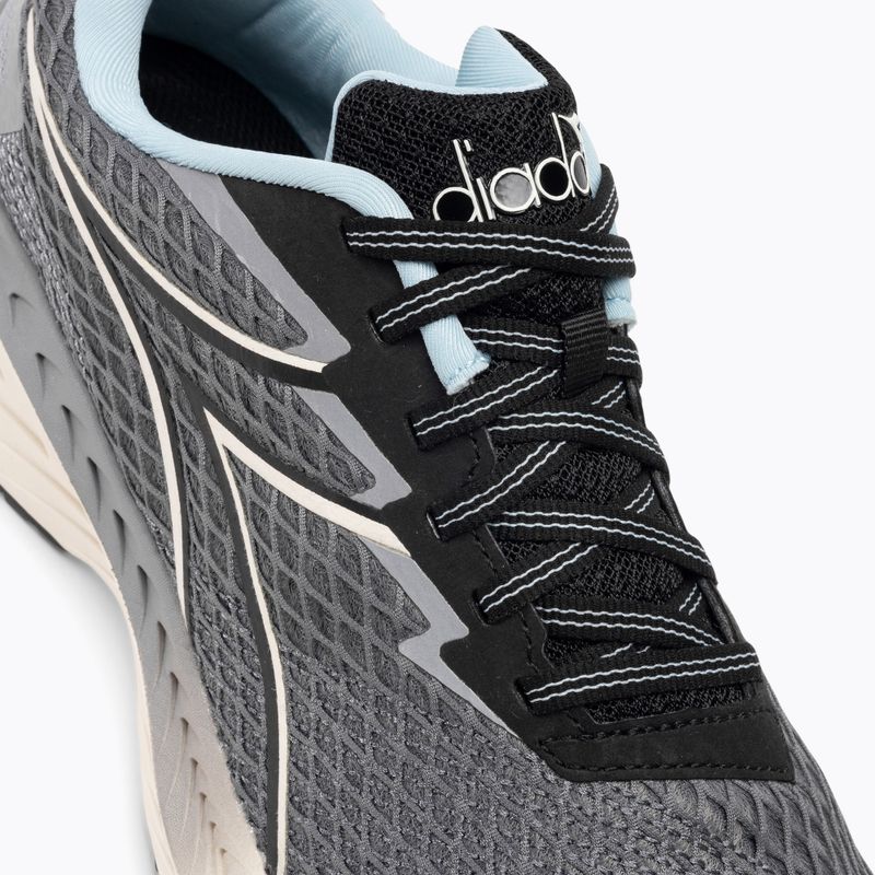 Чоловічі кросівки Diadora Strada сталеві сіро-чорні 9
