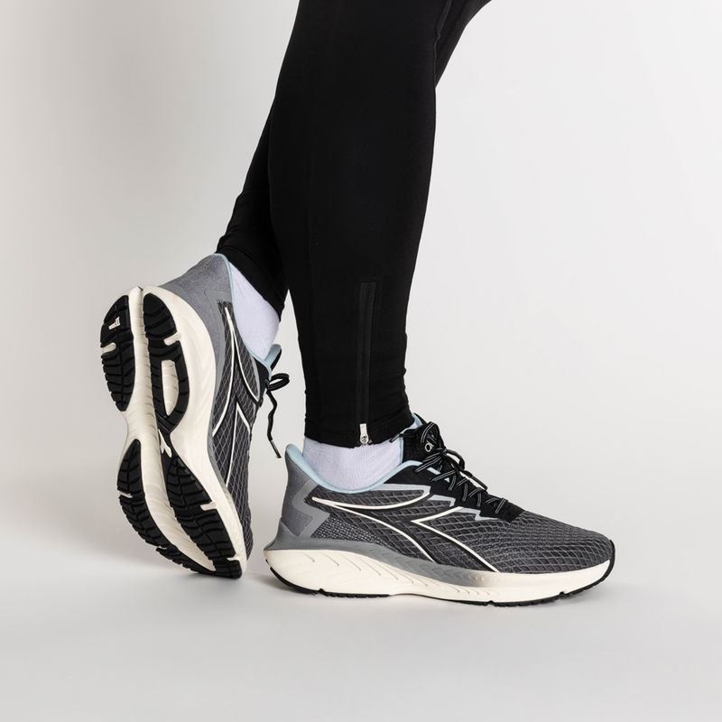 Чоловічі кросівки Diadora Strada сталеві сіро-чорні 2