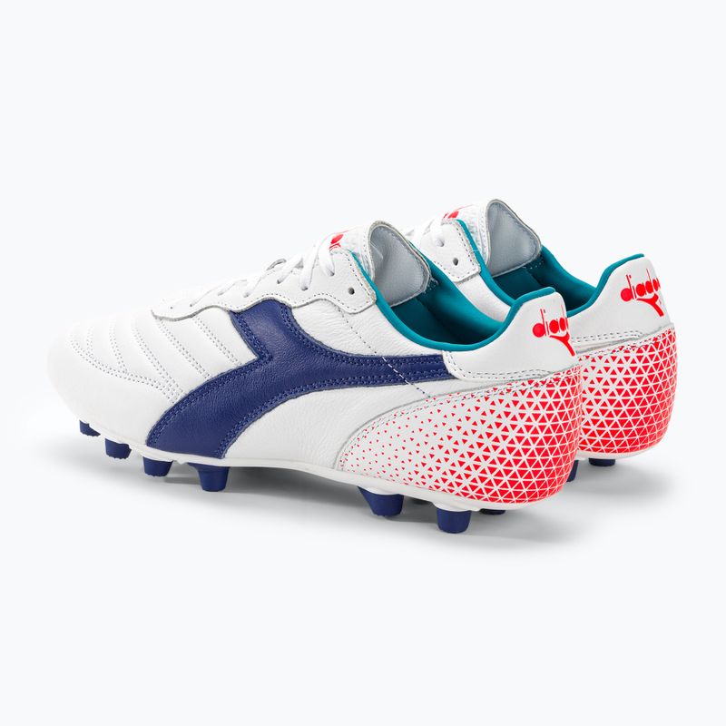 Чоловічі футбольні бутси Diadora Brasil GR LT+ MDPU білі/сині 3