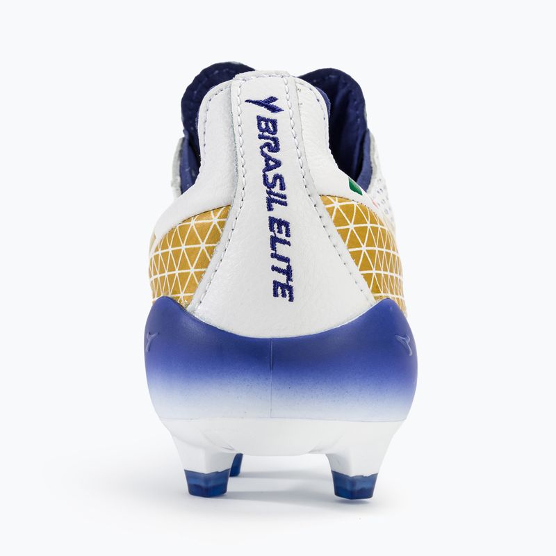 Чоловічі футбольні бутси Diadora Brasil Elite Tech GR ITA LPX білі/сині/золоті 6
