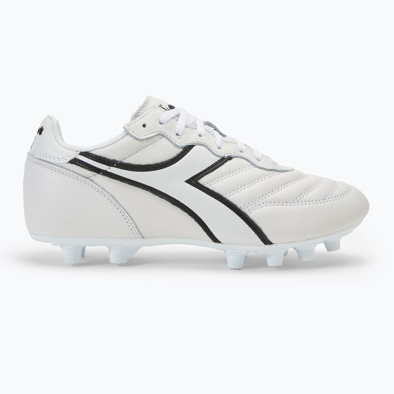 Кросівки футбольні чоловічі Diadora Brasil LT+ MDPU white/black 2