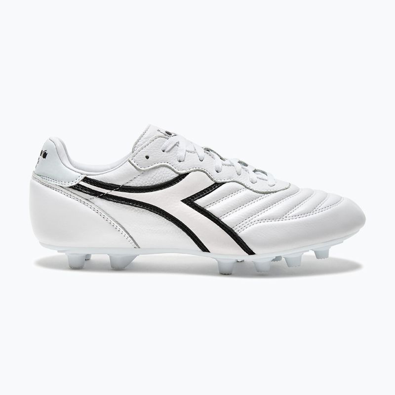 Кросівки футбольні чоловічі Diadora Brasil LT+ MDPU white/black 8