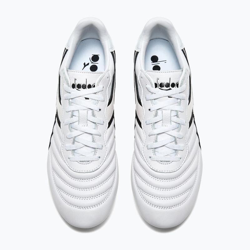Кросівки футбольні чоловічі Diadora Brasil LT+ MDPU white/black 10