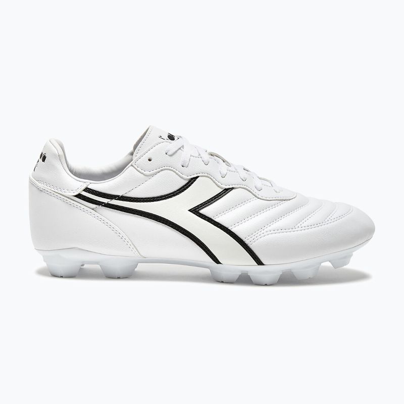 Кросівки футбольні чоловічі Diadora Brasil R LPU white/black 8