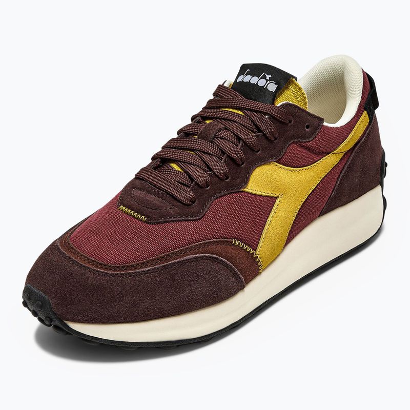 Туфлі Diadora Race Suede SW ущільнювач коричневий / кориця 8