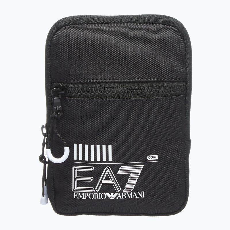 EA7 Сумка з логотипом Emporio Armani Train Core Mini чорна/біла