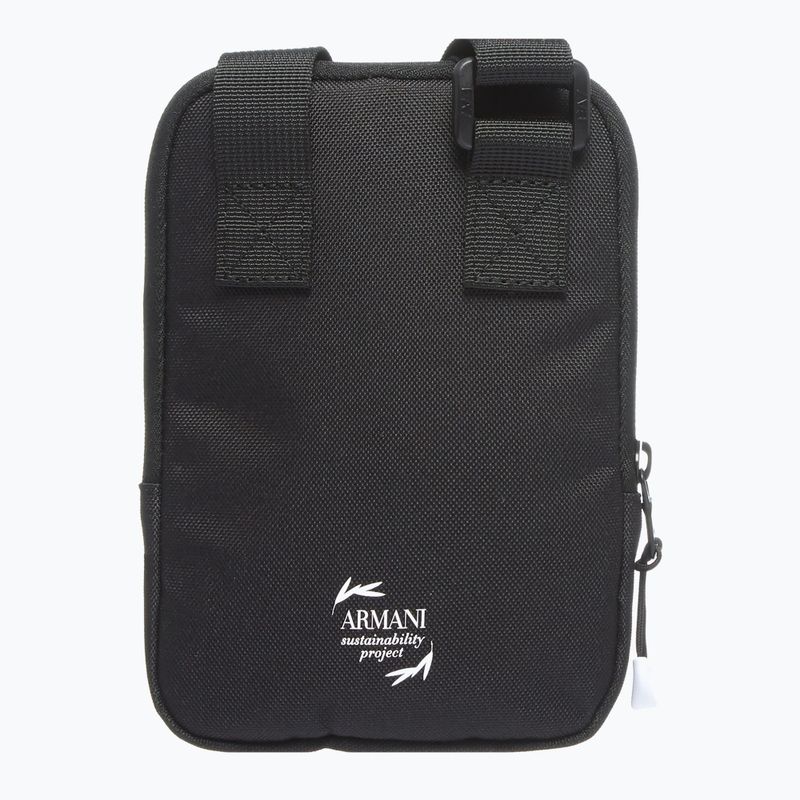 EA7 Сумка з логотипом Emporio Armani Train Core Mini чорна/біла 2