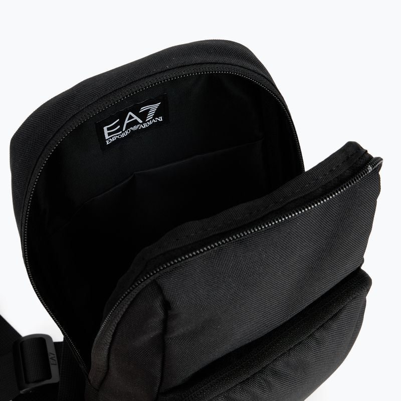 EA7 Сумка з логотипом Emporio Armani Train Core 2.5 л чорна/золота 4