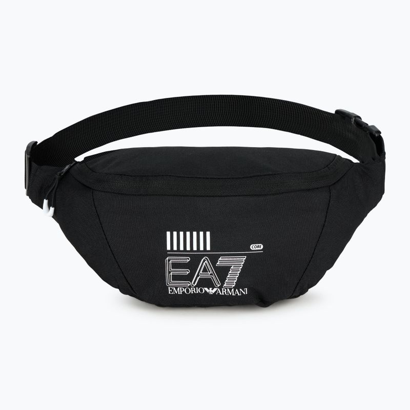 EA7 Emporio Armani Train Core 2.5 л чорний/білий з логотипом на нирці EA7 Emporio Armani Train Core 2.5 л