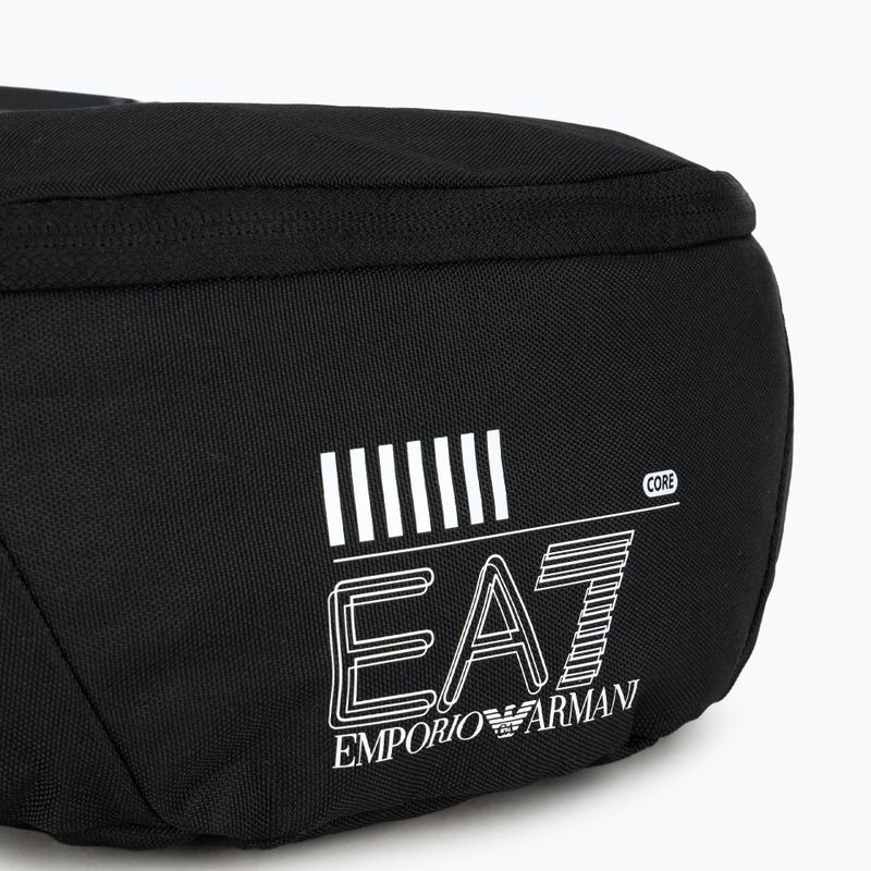 EA7 Emporio Armani Train Core 2.5 л чорний/білий з логотипом на нирці EA7 Emporio Armani Train Core 2.5 л 4