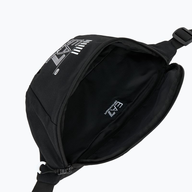EA7 Emporio Armani Train Core 2.5 л чорний/білий з логотипом на нирці EA7 Emporio Armani Train Core 2.5 л 5