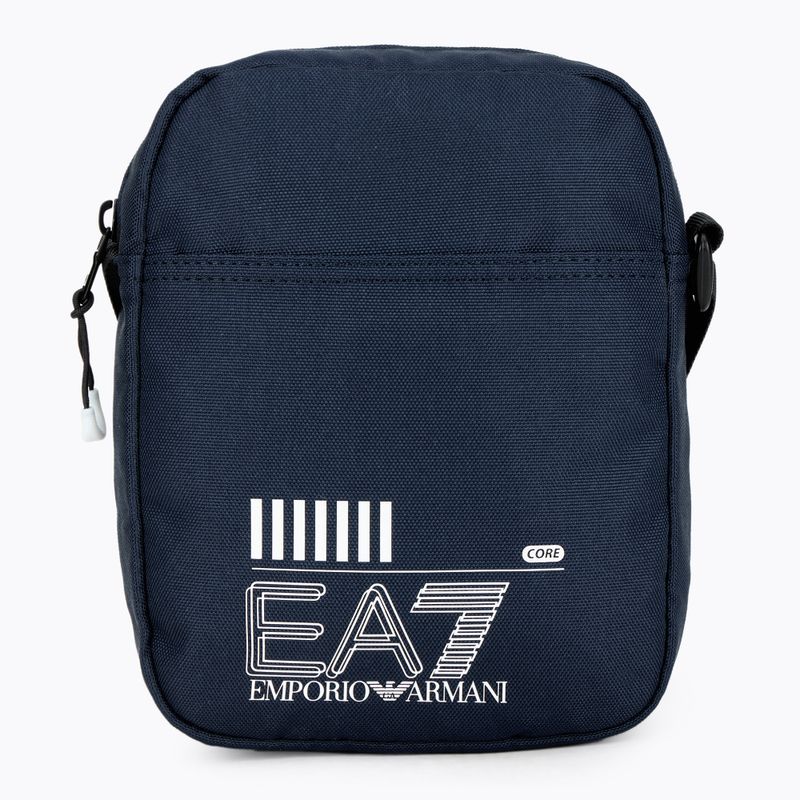 EA7 Сумка з логотипом Emporio Armani Train Core 2 л темно-синій/білий