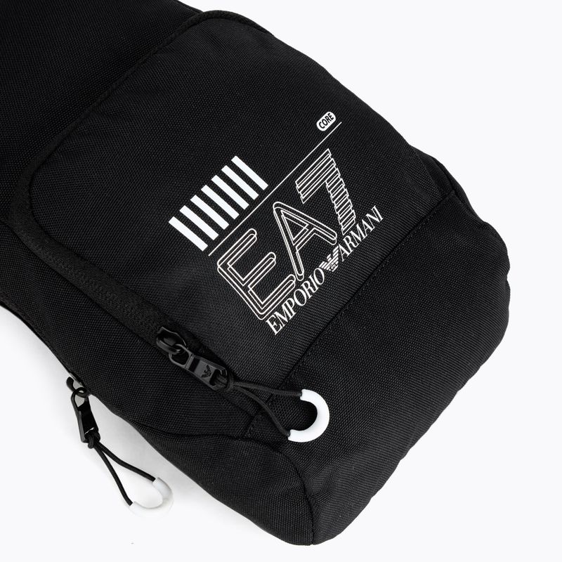 EA7 Сумка з логотипом Emporio Armani Train Core 2.5 л чорна/біла 4