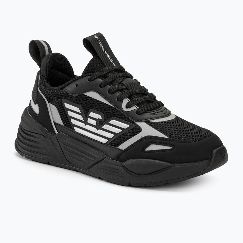 Кросівки EA7 Emporio Armani Ace Runner triple black/silver