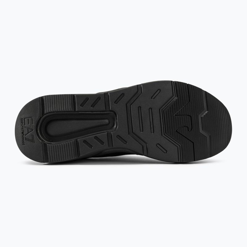 Кросівки EA7 Emporio Armani Ace Runner triple black/silver 4