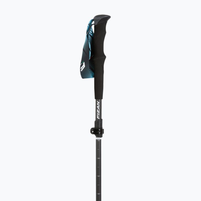 Палиці трекінгові Fizan Ultrax Carbon light blue 2