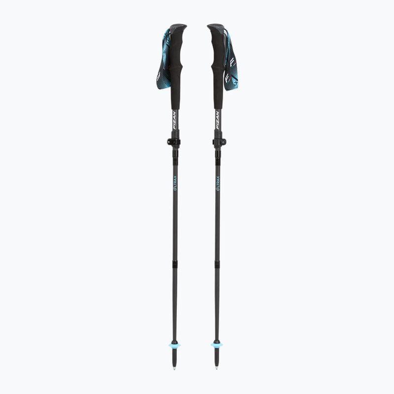 Палиці трекінгові Fizan Ultrax Carbon light blue 5