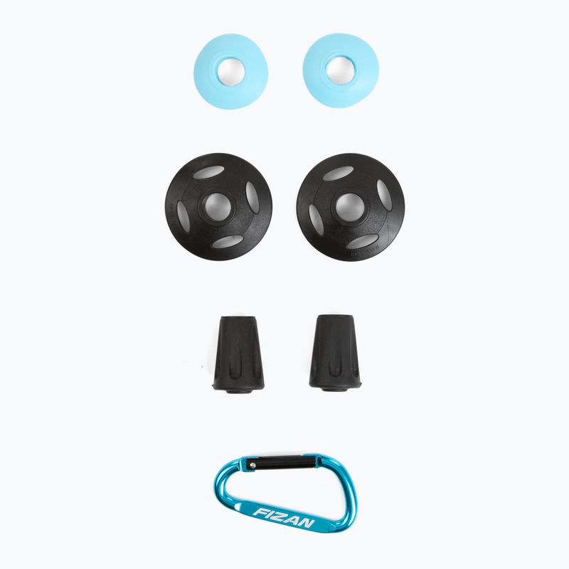 Палиці трекінгові Fizan Ultrax Carbon light blue