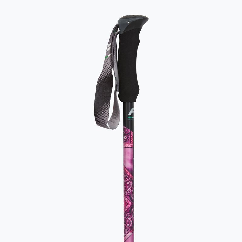Палиці трекінгові Fizan Compact MS magenta 2