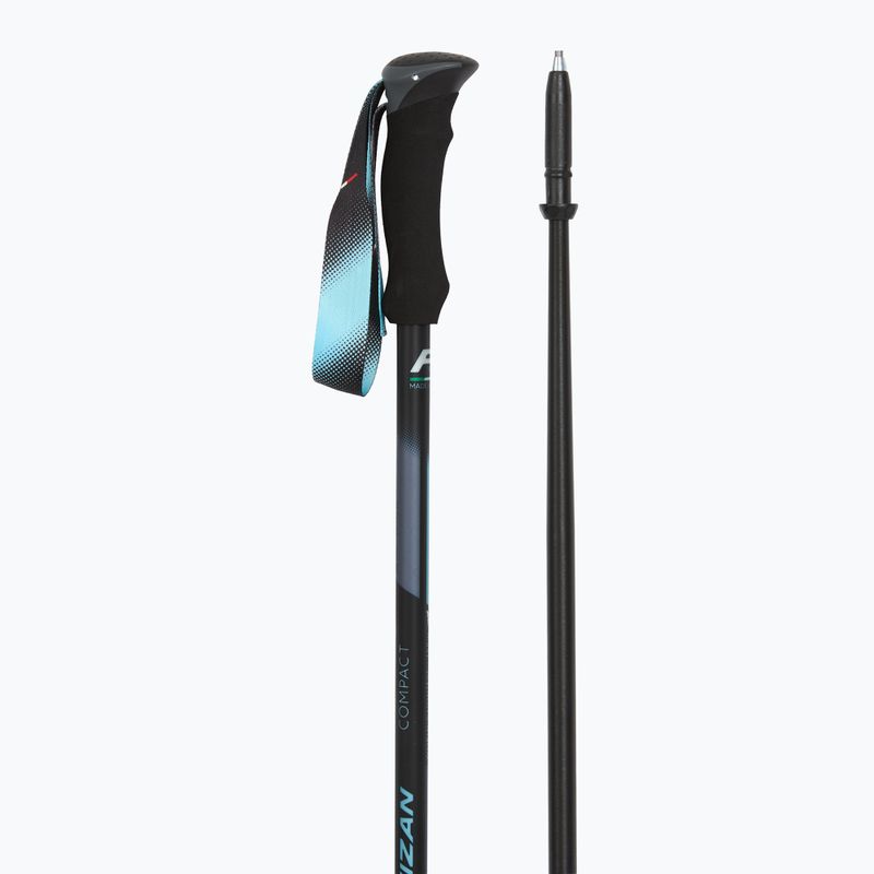 Палиці трекінгові  Fizan Compact Tech light blue 3