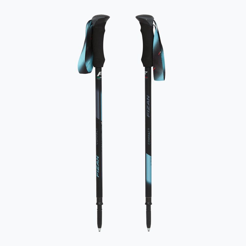 Палиці трекінгові  Fizan Compact Tech light blue 5