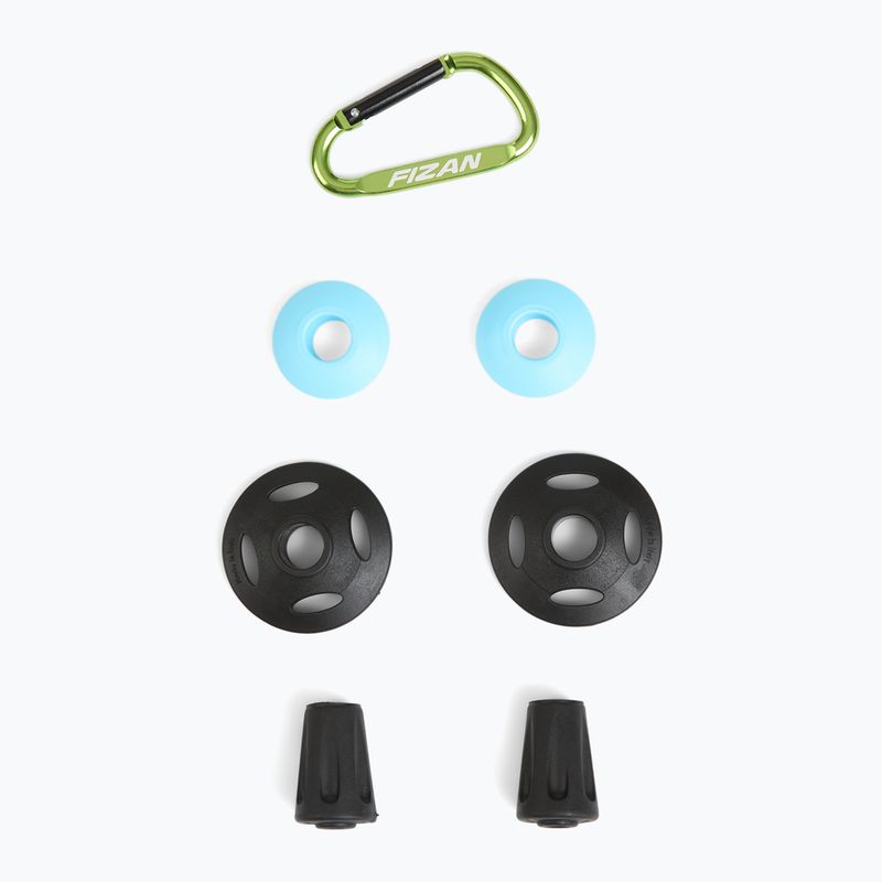 Палиці трекінгові  Fizan Compact Tech light blue 7