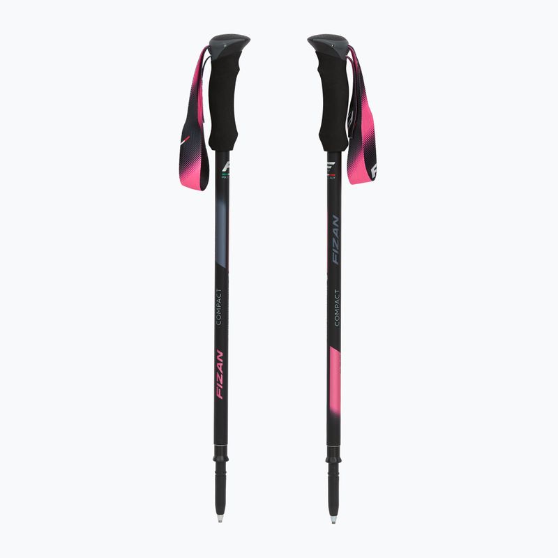 Палиці трекінгові  Fizan Compact Tech pink 5