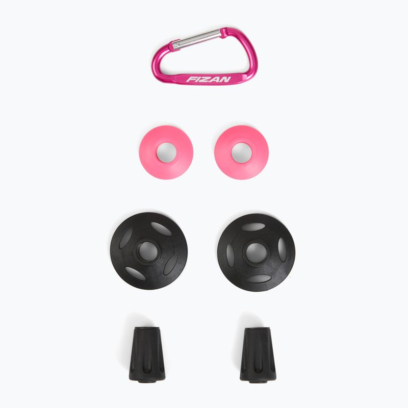 Палиці трекінгові  Fizan Compact Tech pink 7