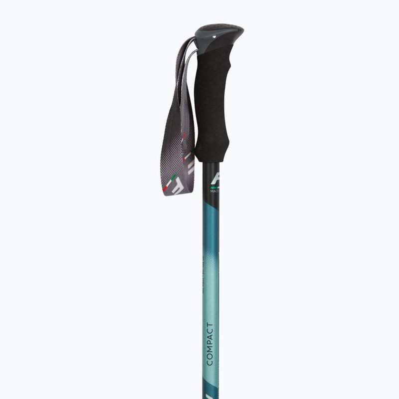 Палиці трекінгові Fizan Compact water green 2