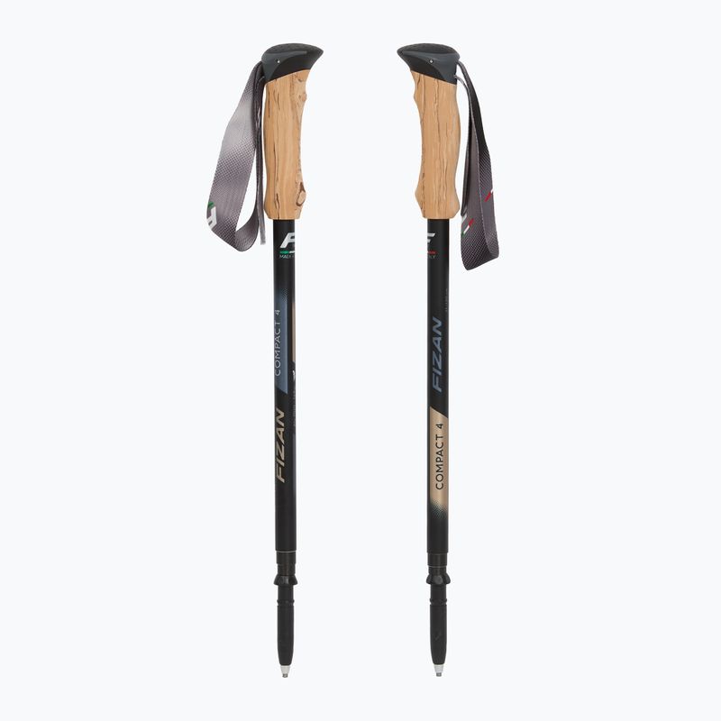 Палиці трекінгові  Fizan Compact Tech 4 beige 5