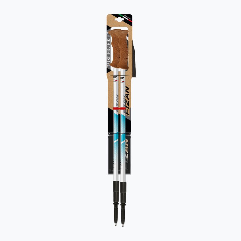 Палиці трекінгові Fizan Tierra light blue 3