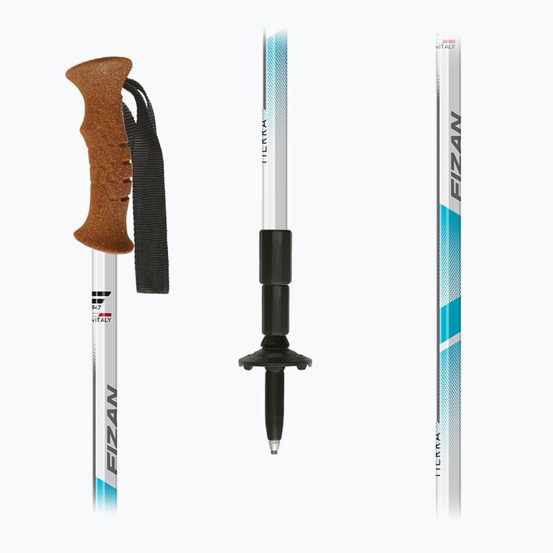 Палиці трекінгові Fizan Tierra light blue 5