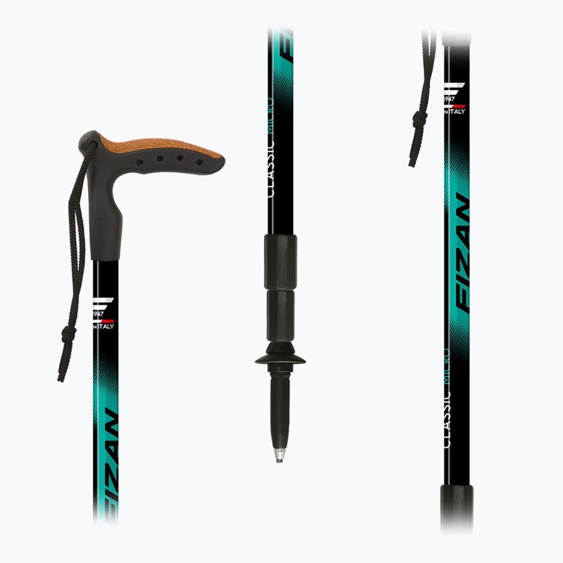 Палиця туристична Fizan Classic Mircro light blue 4