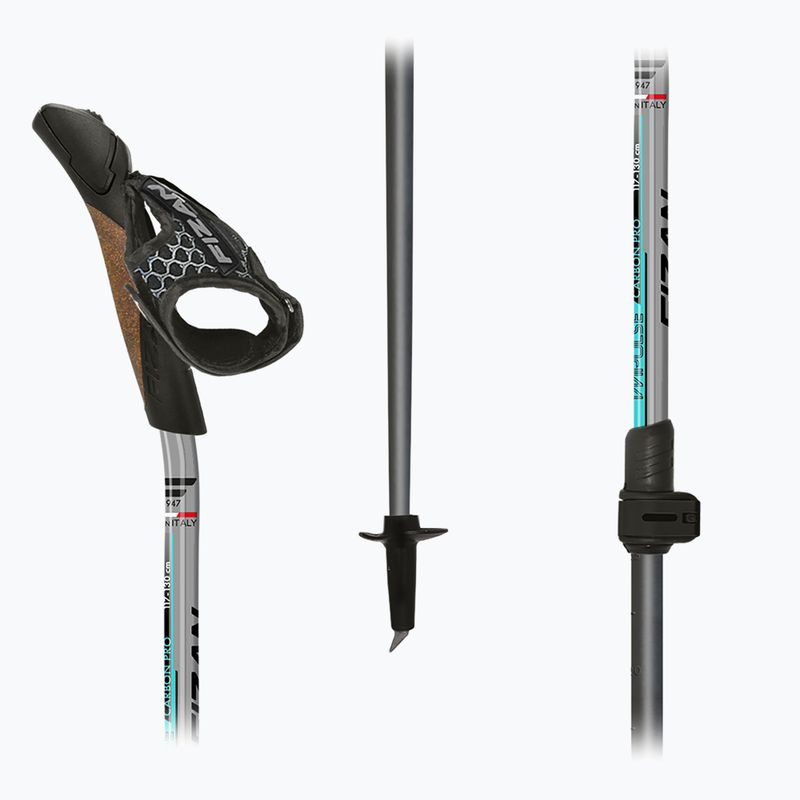 Палиці для скандинавської ходьби Fizan Carbon Pro Impulse grey 5